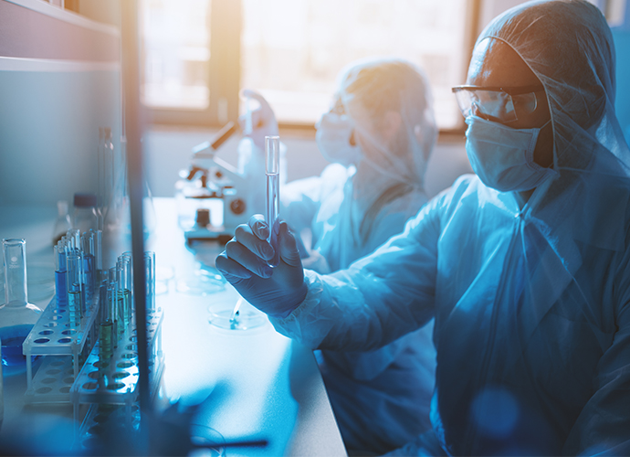 Image of two scientists